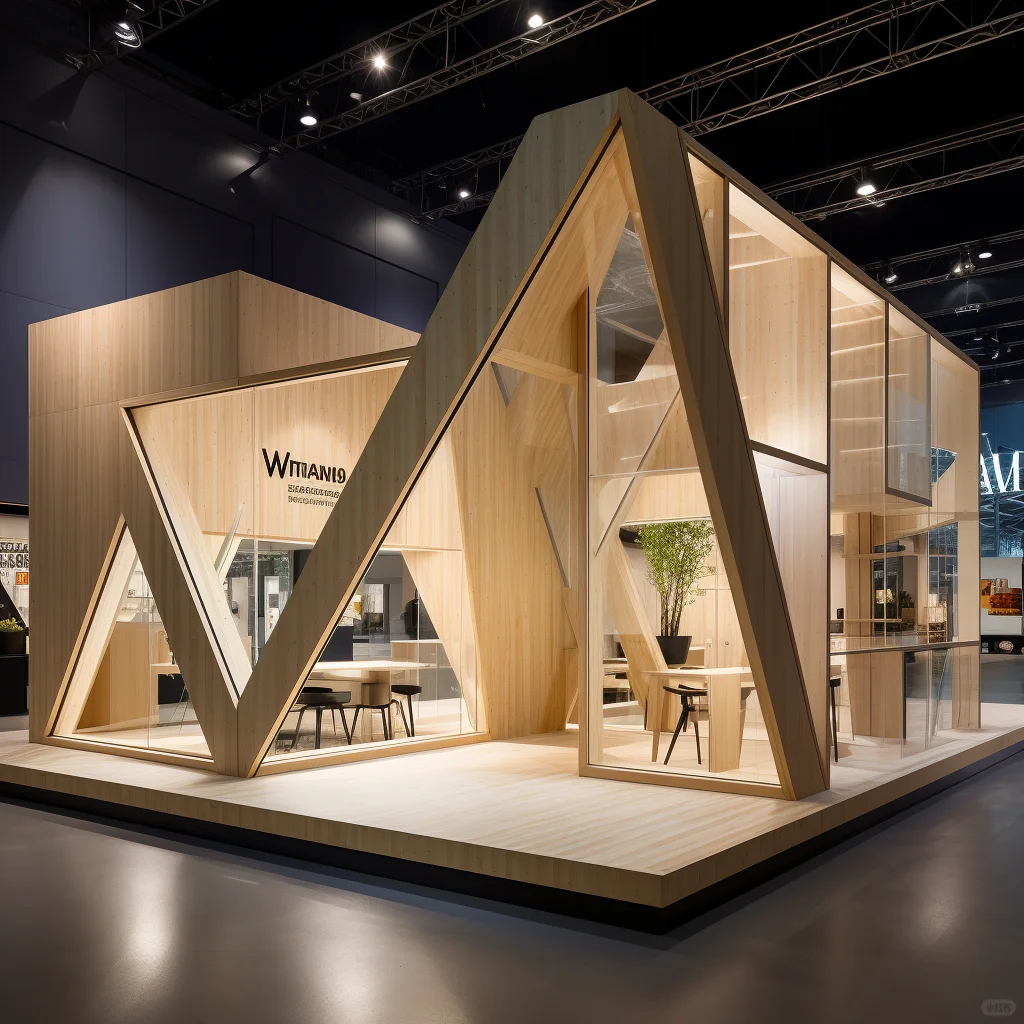 不一样的展台设计结构