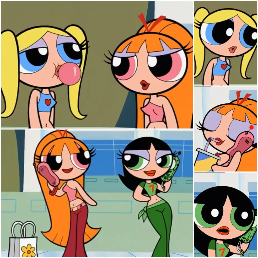 ?飞天小女警集体 变身 千禧辣妹?