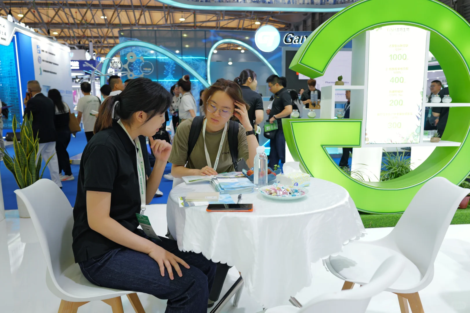 古特生物参展第一天现场火爆