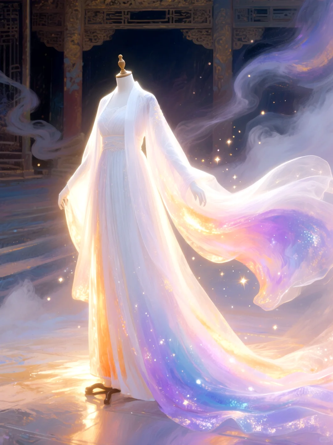 穿越到仙界…哪款古风战袍让你秒变上神？