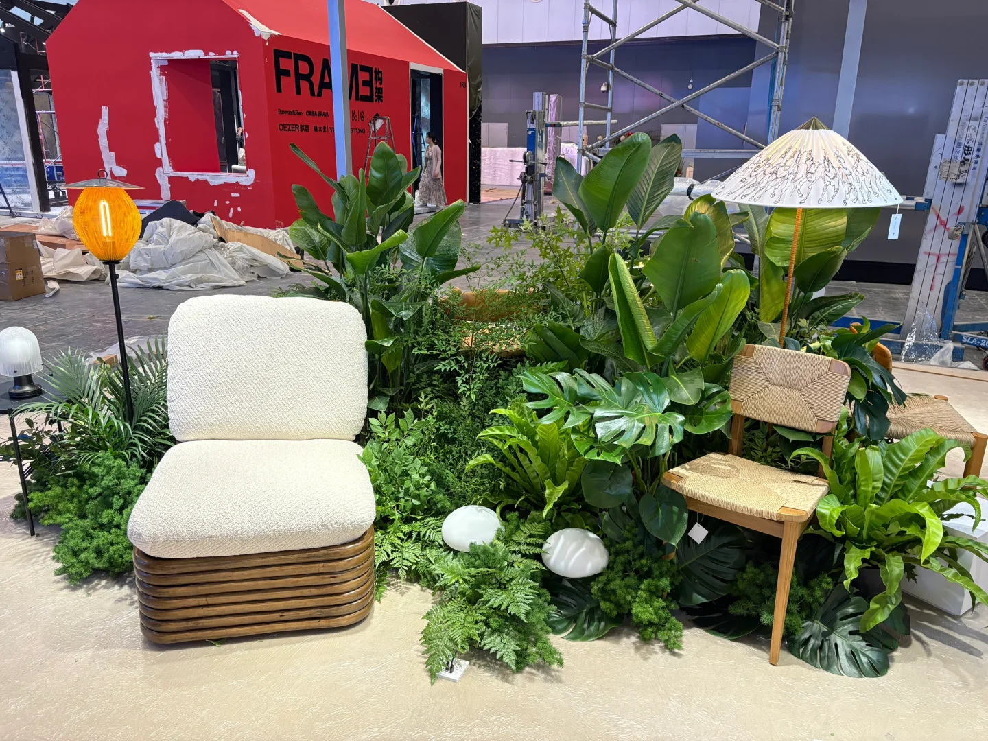 展会家具展绿植装饰