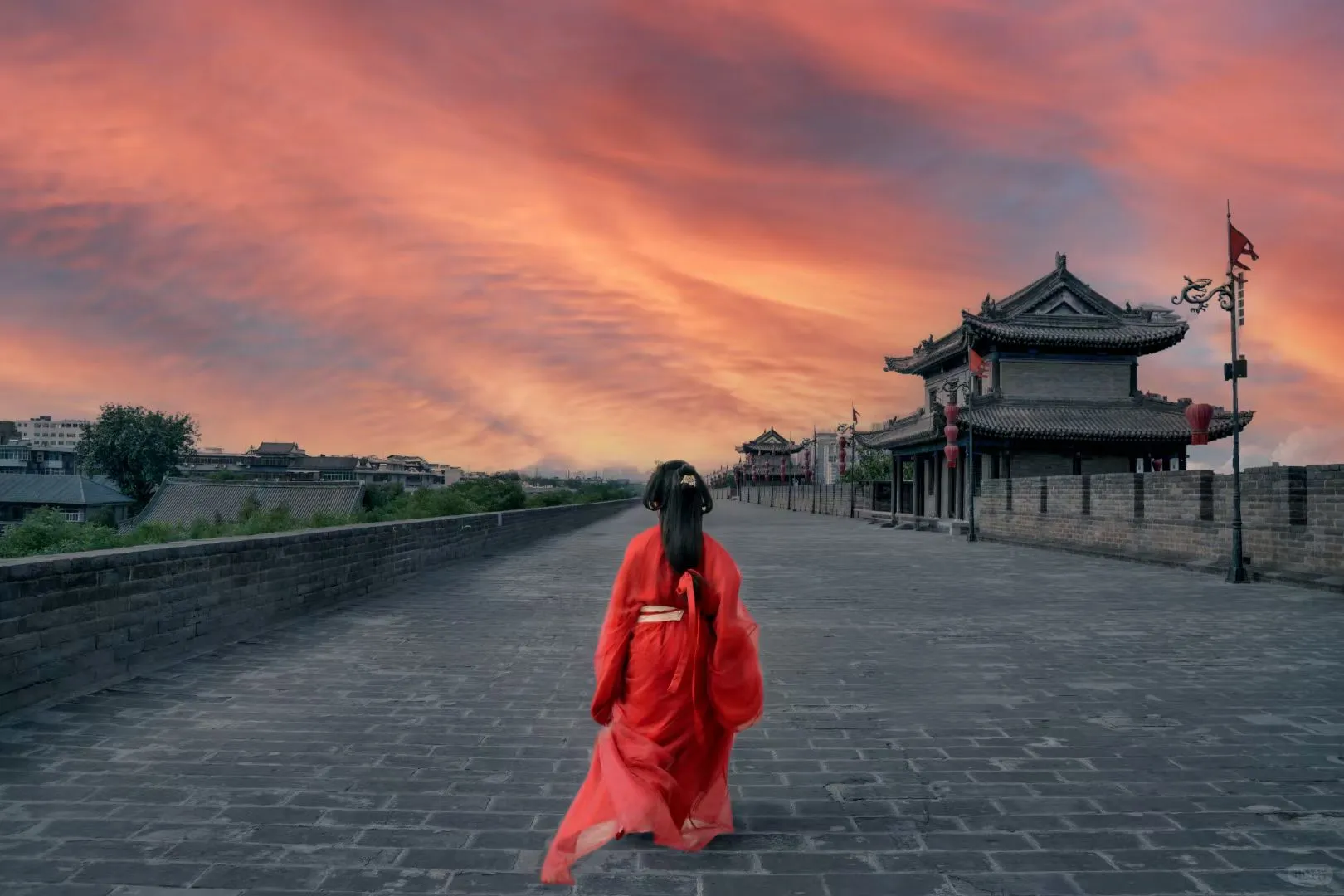 城墙战袍被群嘲？？成片美到窒息??