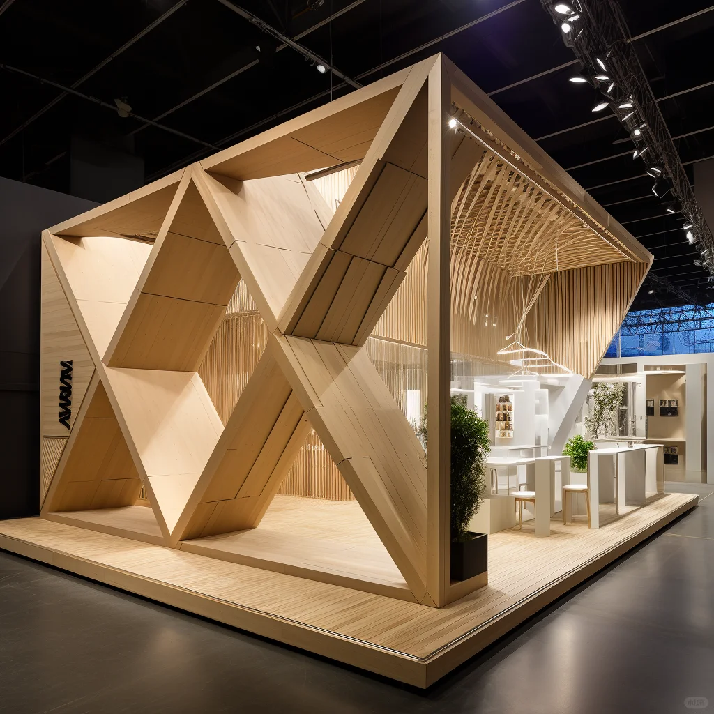 不一样的展台设计结构