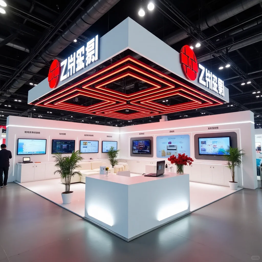 这家展台真的太酷了！！！