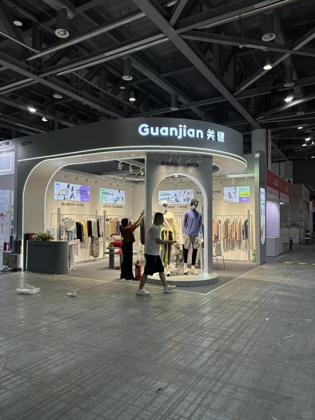 杭州面料展最美展台落地照