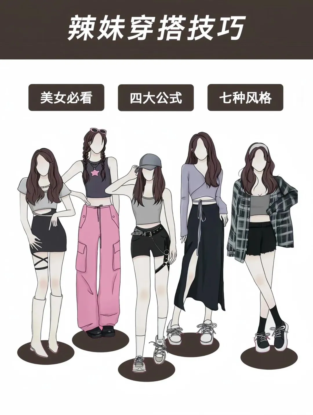 成为焦点辣妹的穿搭法则