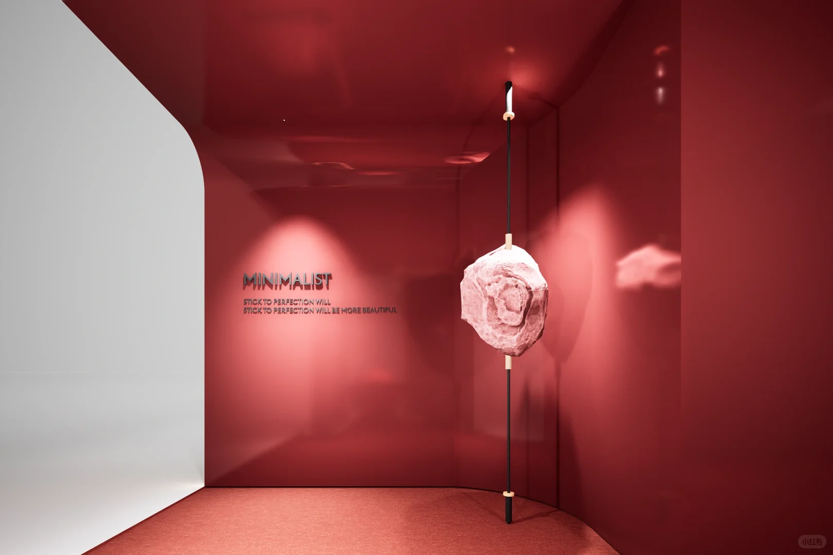 轻奢红配黑,展览展会展台设计策划搭!