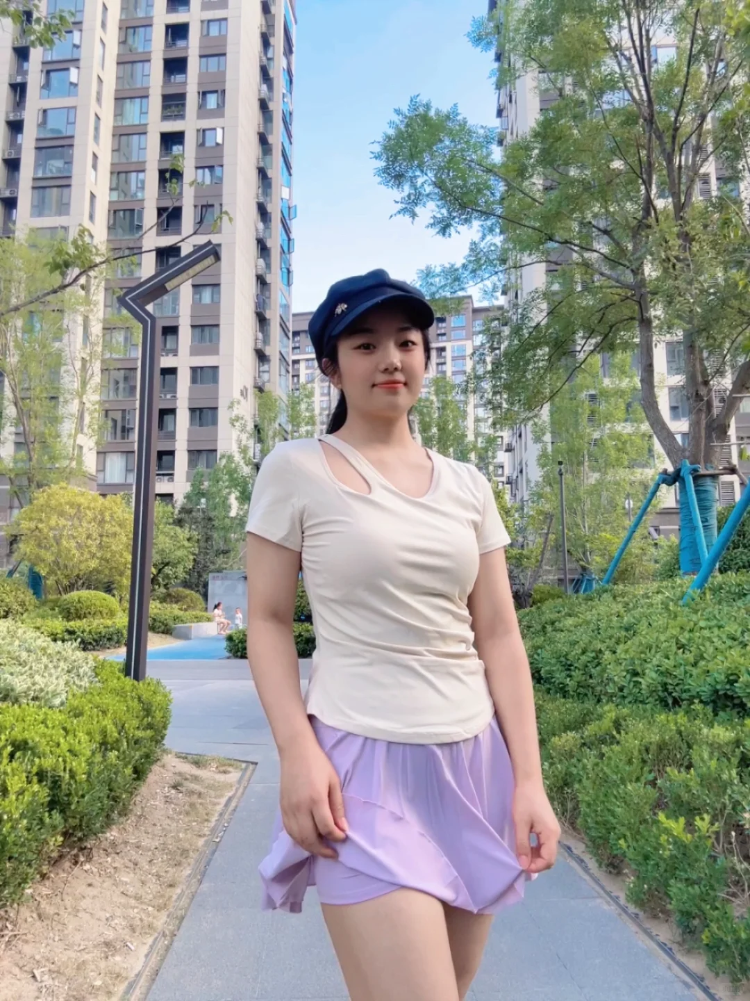 穿着这身去练瑜伽心情都愉悦了国货泰香了