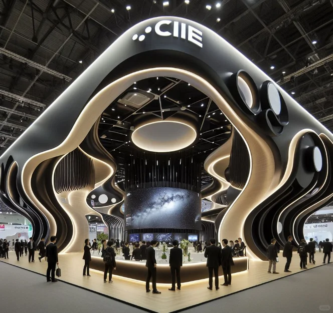 【展台设计搭建】人工智能展台设计分享