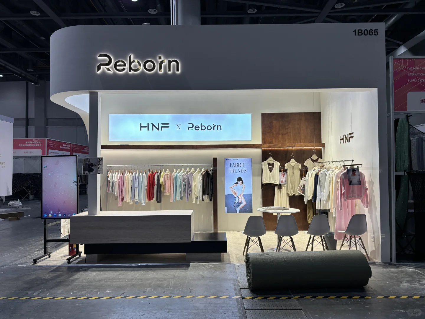 杭州面料展最美展台落地照