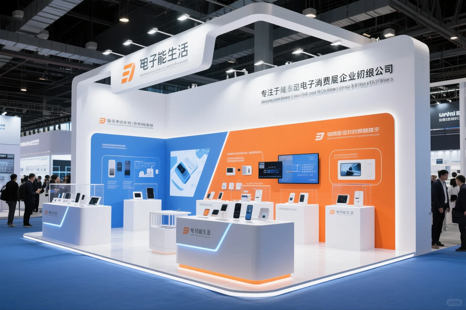 067｜AI-100套展台案例｜电子消费品行业