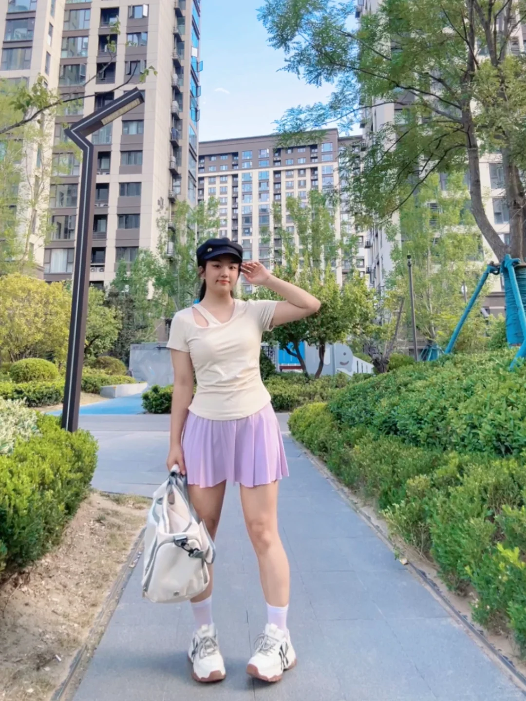 穿着这身去练瑜伽心情都愉悦了国货泰香了