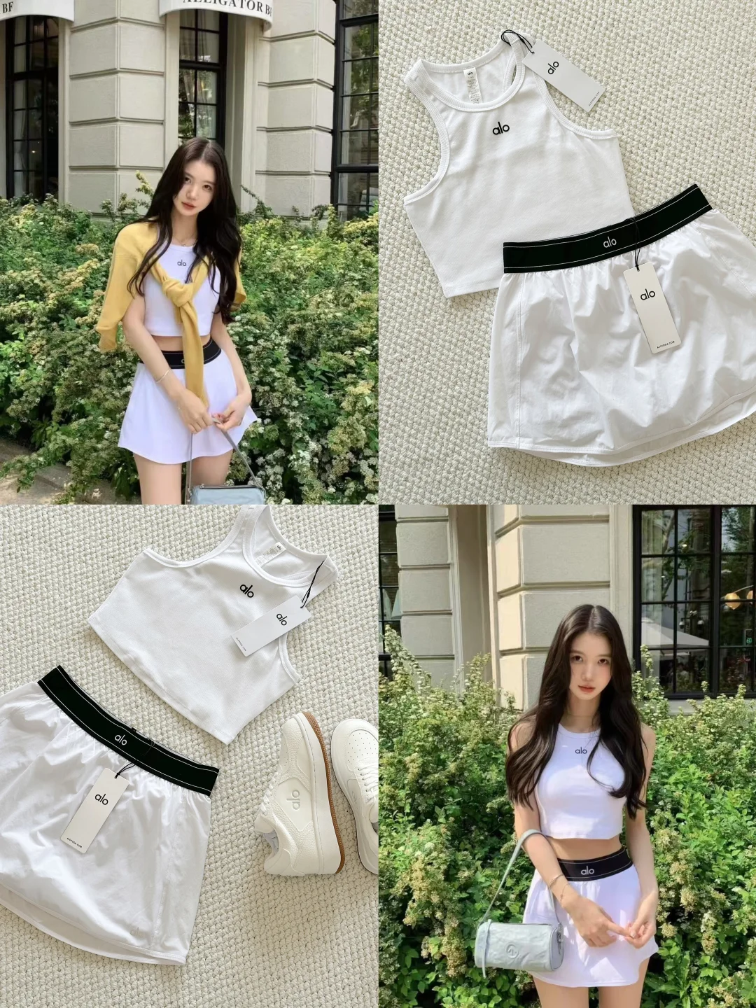 Alo给的松弛感??小白花运动风太美啦