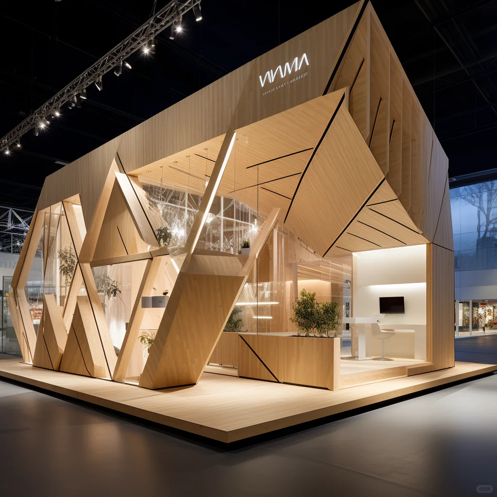 不一样的展台设计结构