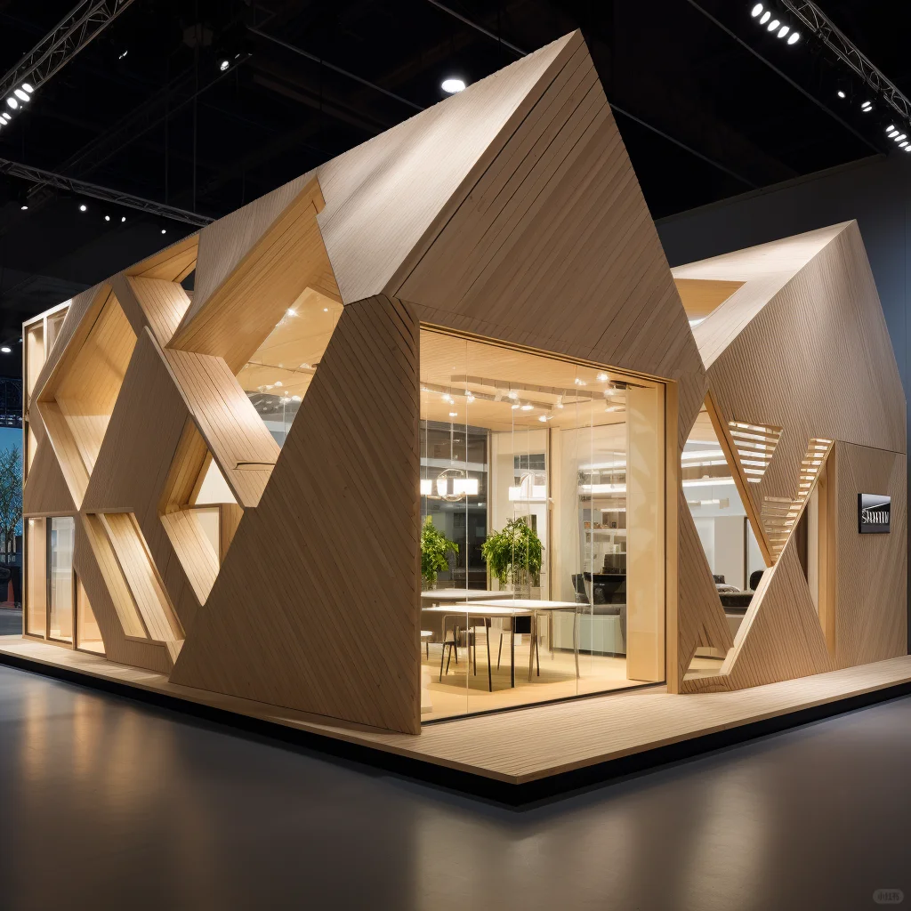 不一样的展台设计结构