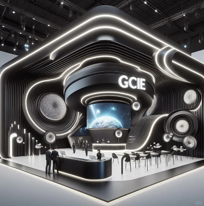 【展台设计搭建】人工智能展台设计分享