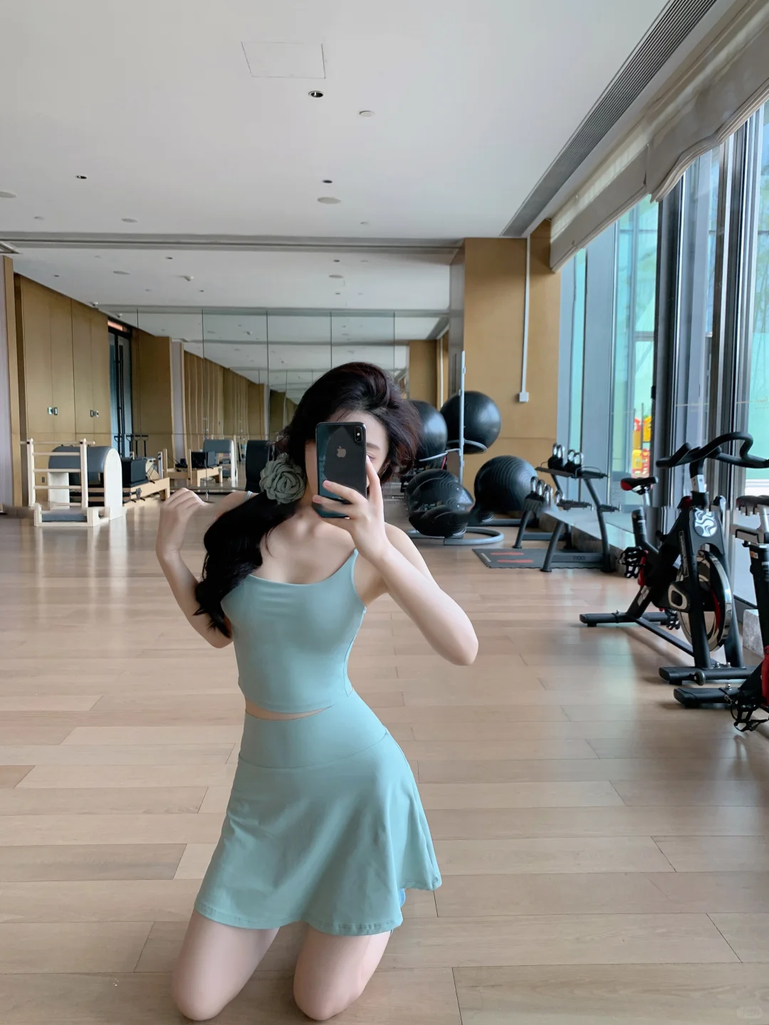 白月光瑜伽穿搭✨颜色合集️?️都快冲阿❗️