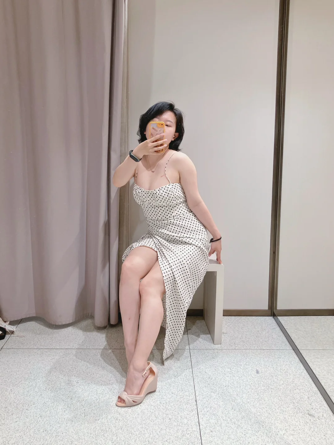 150cm 48kg ｜ 今天是性感风 123