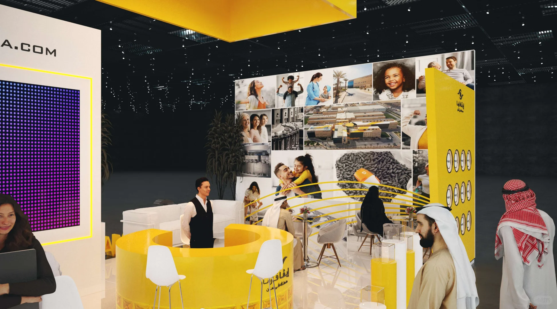 迪拜国际医疗科技展?国外|展位设计搭建