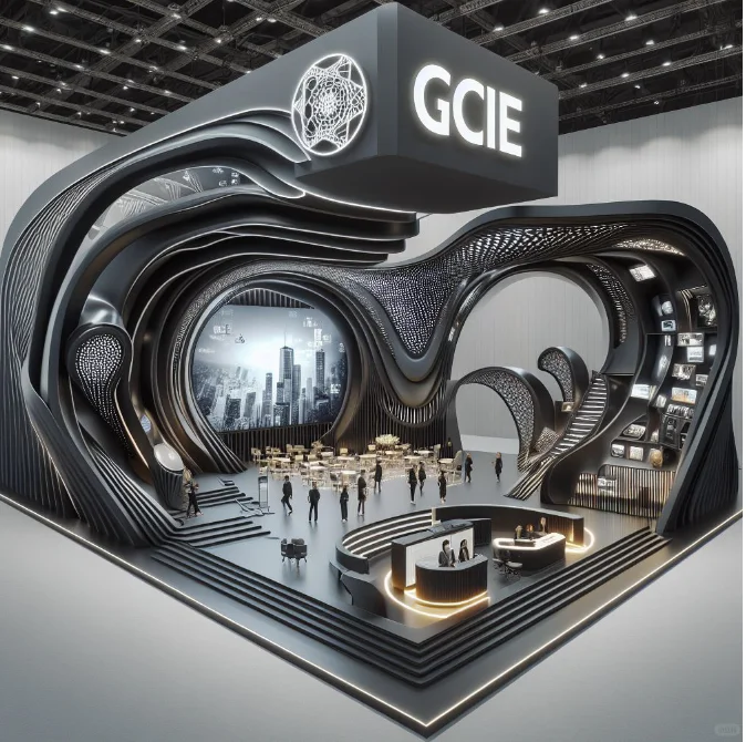 【展台设计搭建】人工智能展台设计分享