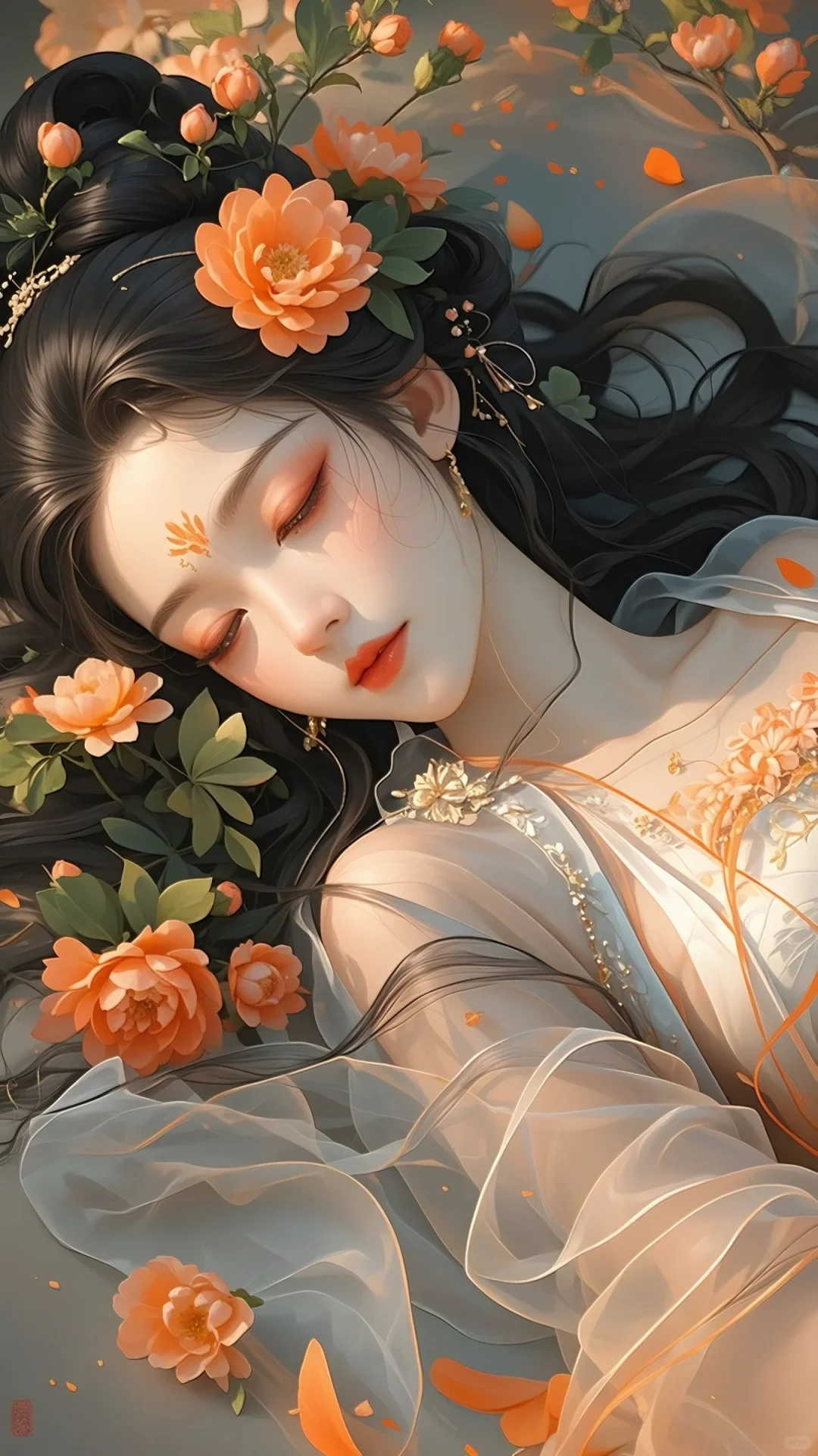 花妖仙子，娇媚动人