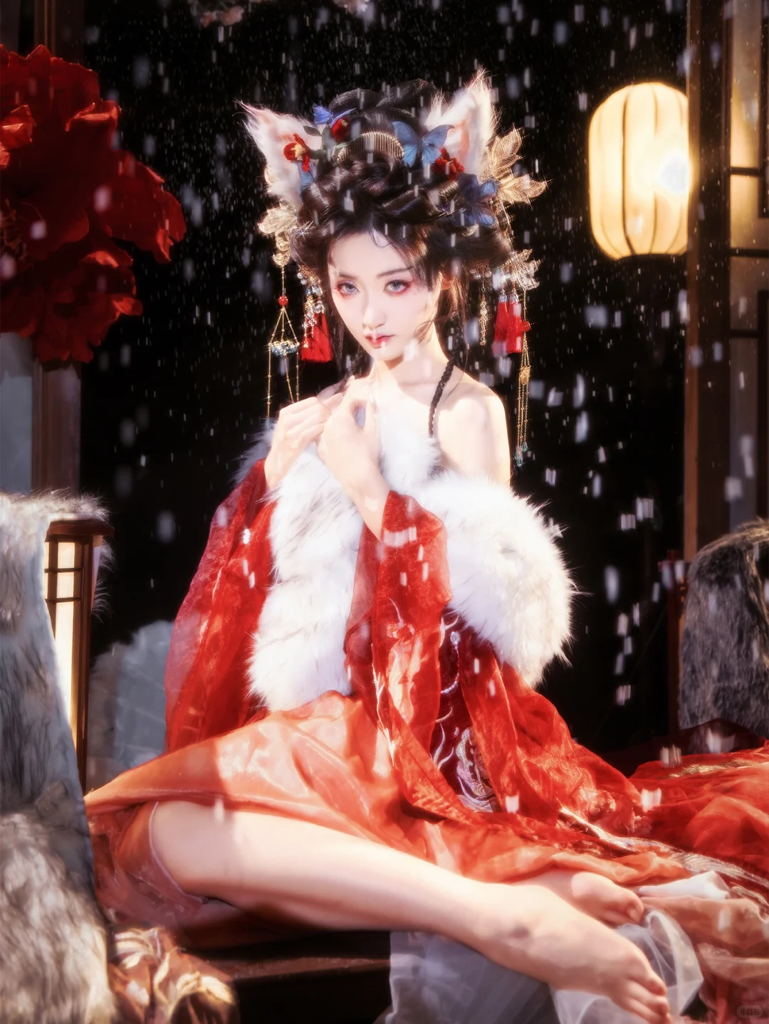 武汉九尾狐?写真！演绎仙侠魅惑之美?