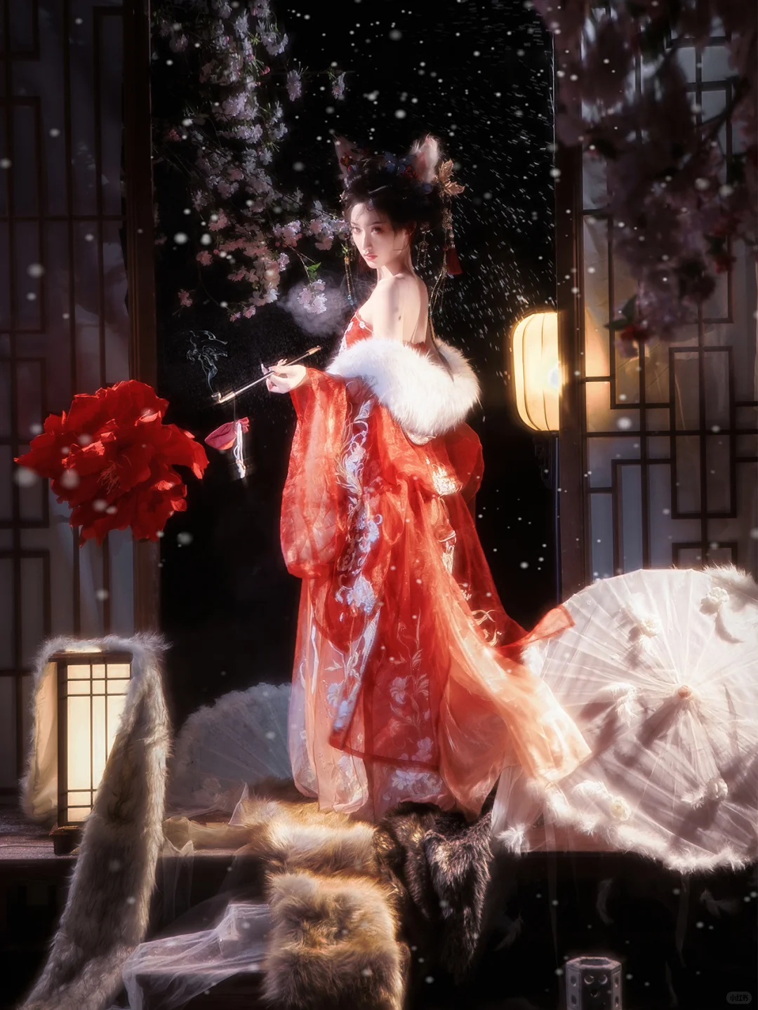 武汉九尾狐?写真！演绎仙侠魅惑之美?