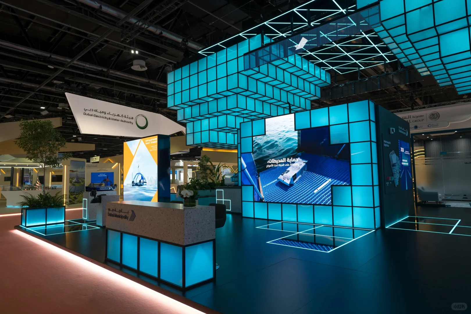 未来城市·智慧交互 | 迪拜市政厅展台设计
