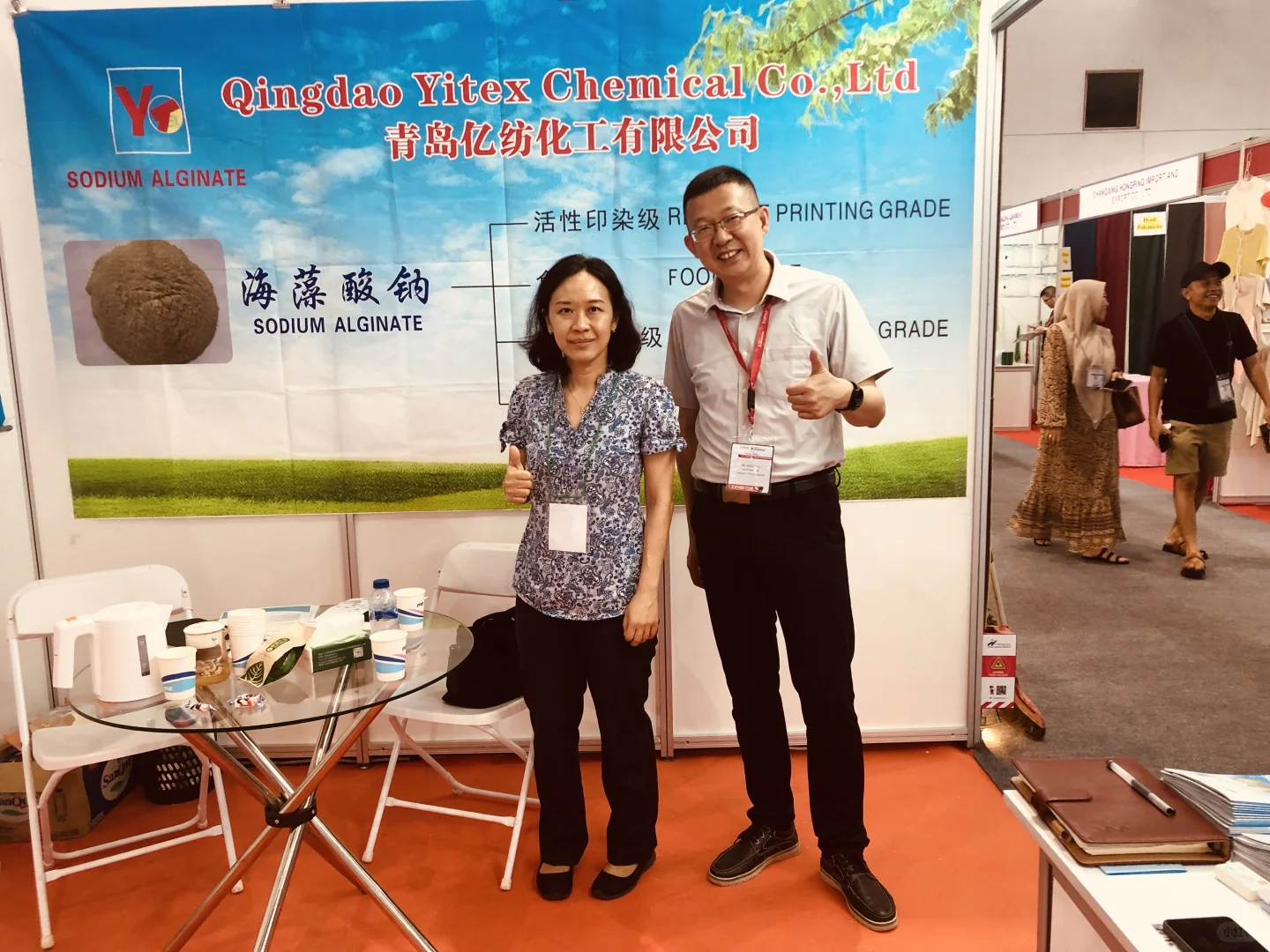 Indonesia Dyechem exhibition