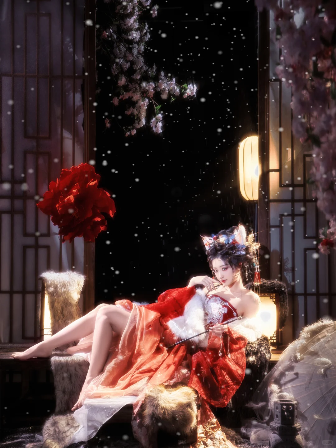 武汉九尾狐?写真！演绎仙侠魅惑之美?