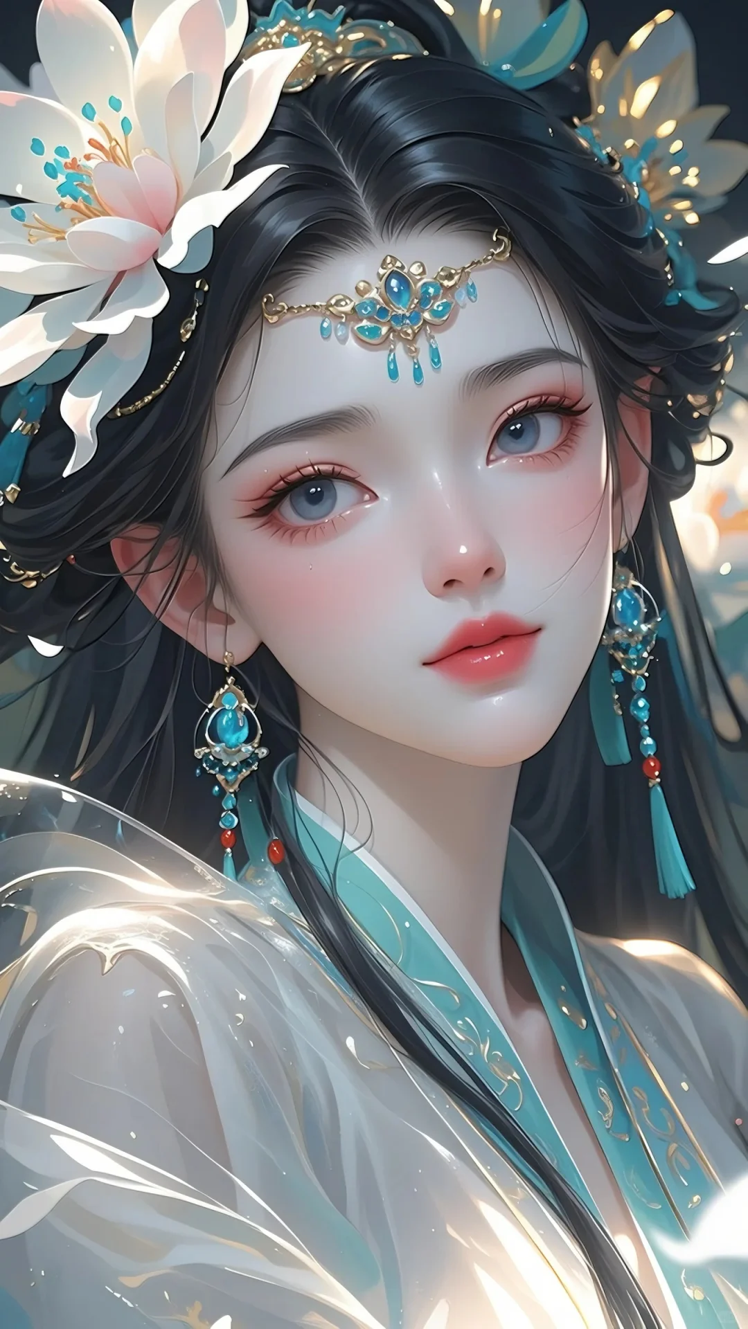 花妖仙子，娇媚动人