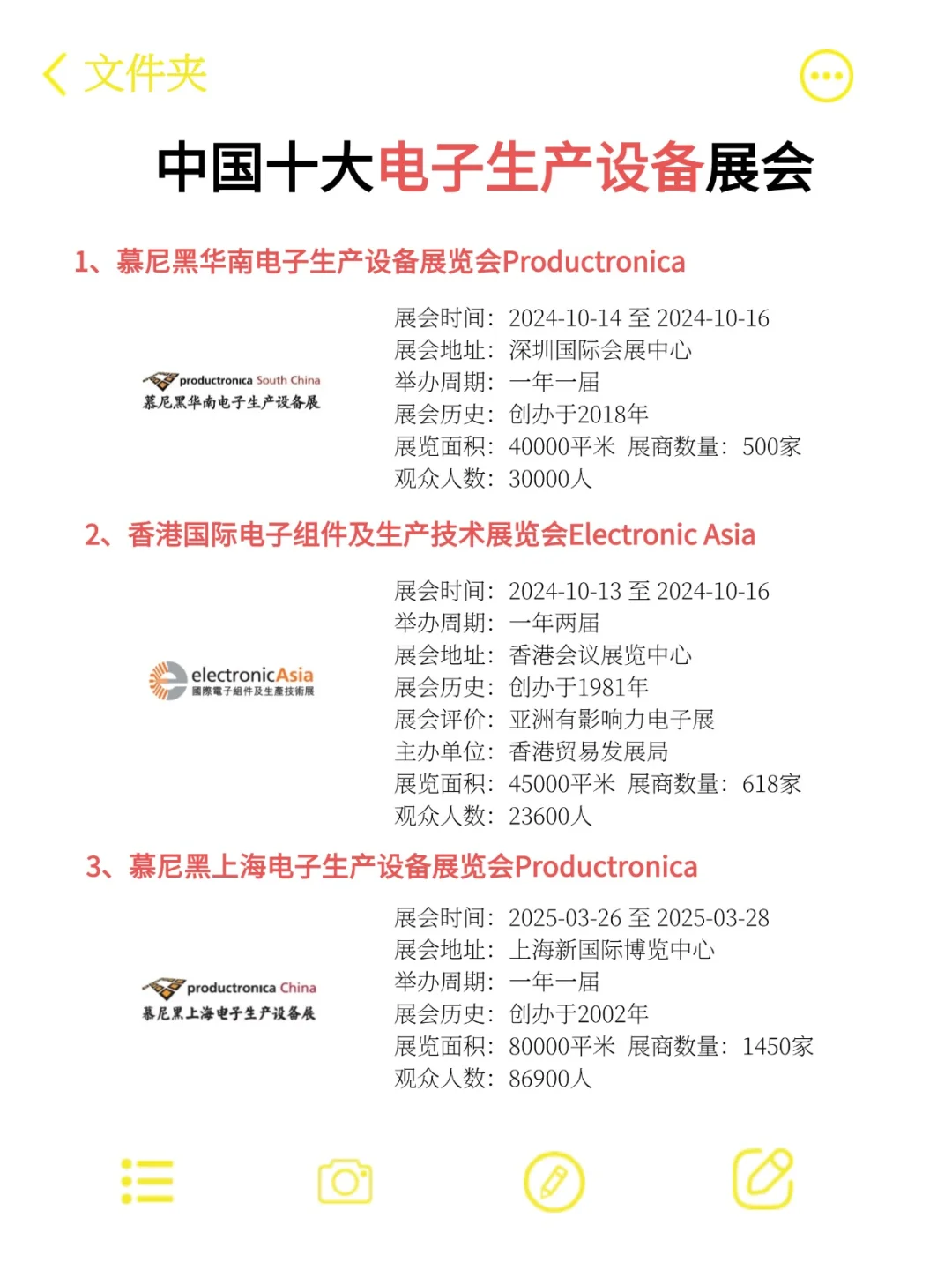 中国十大电子生产设备展会