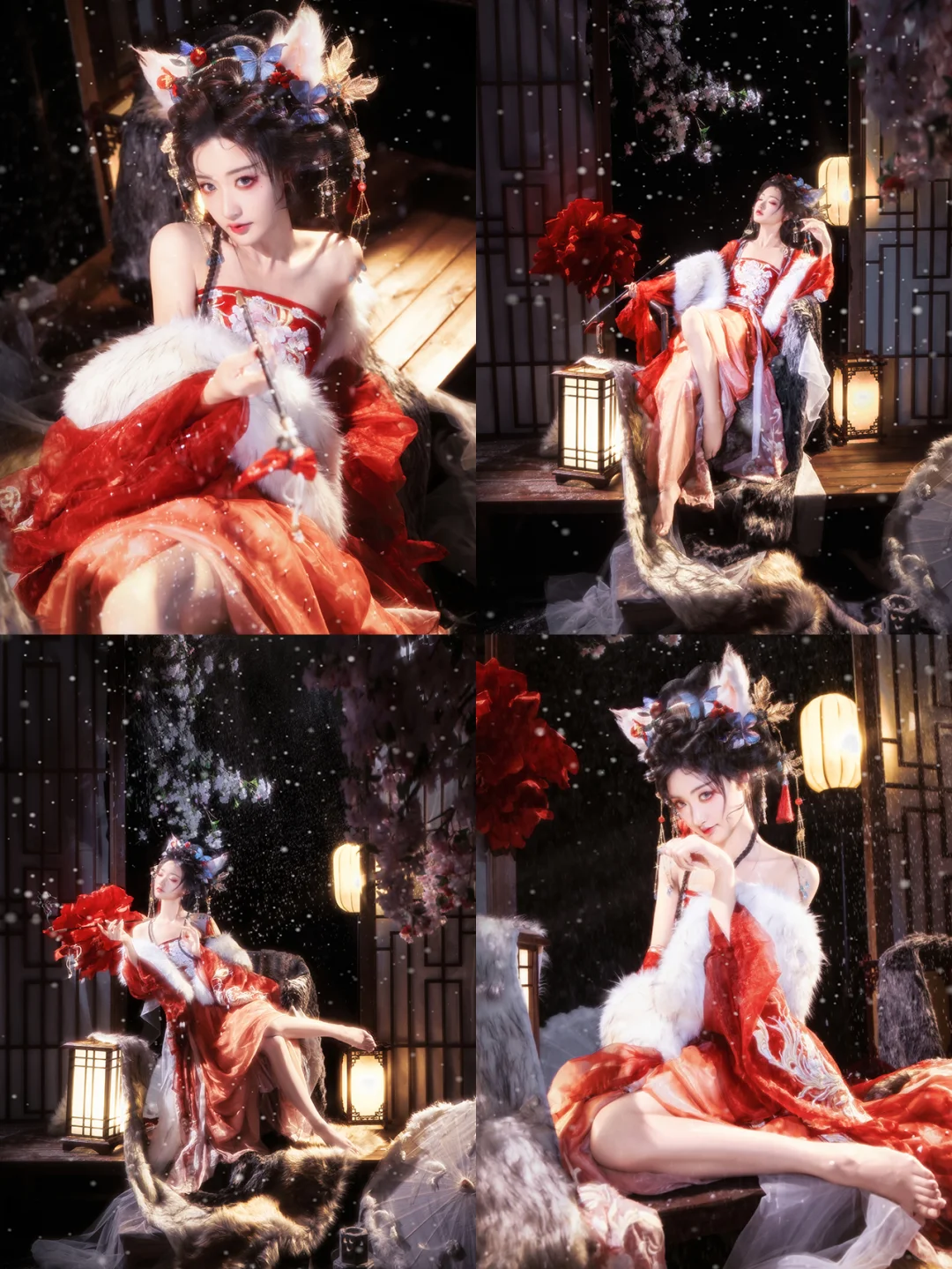 武汉九尾狐?写真！演绎仙侠魅惑之美?