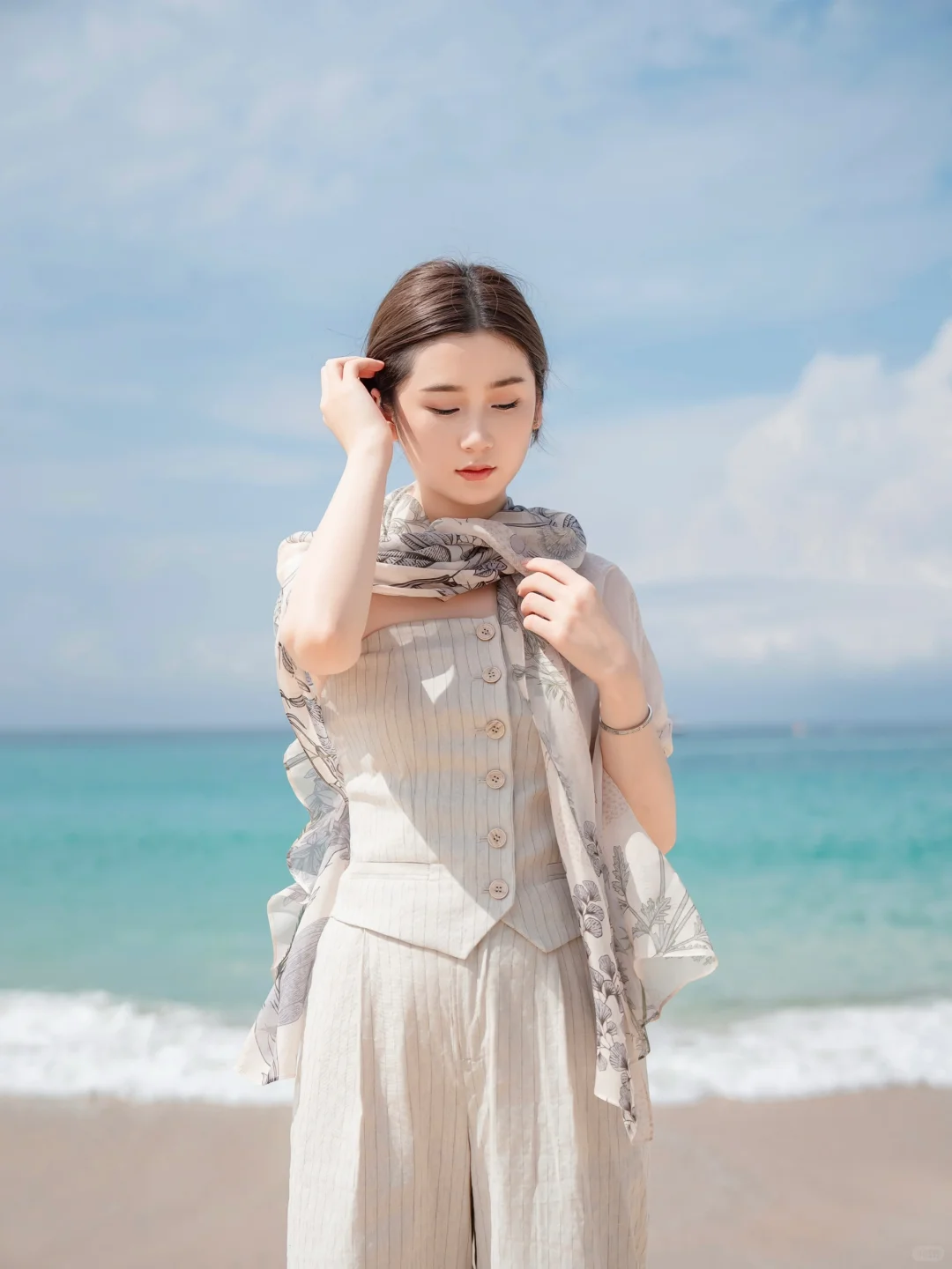 海边吹风的下午，连时光都变慢了