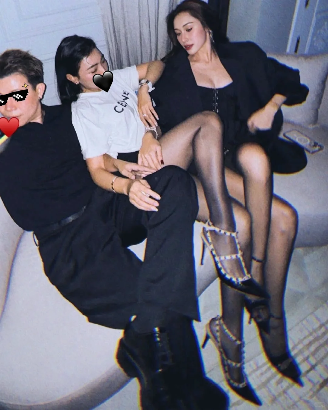 今天是辣妹和辣妹的夜茶?