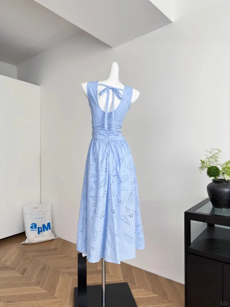 一不小心被这一袭淡蓝色给迷住了～?