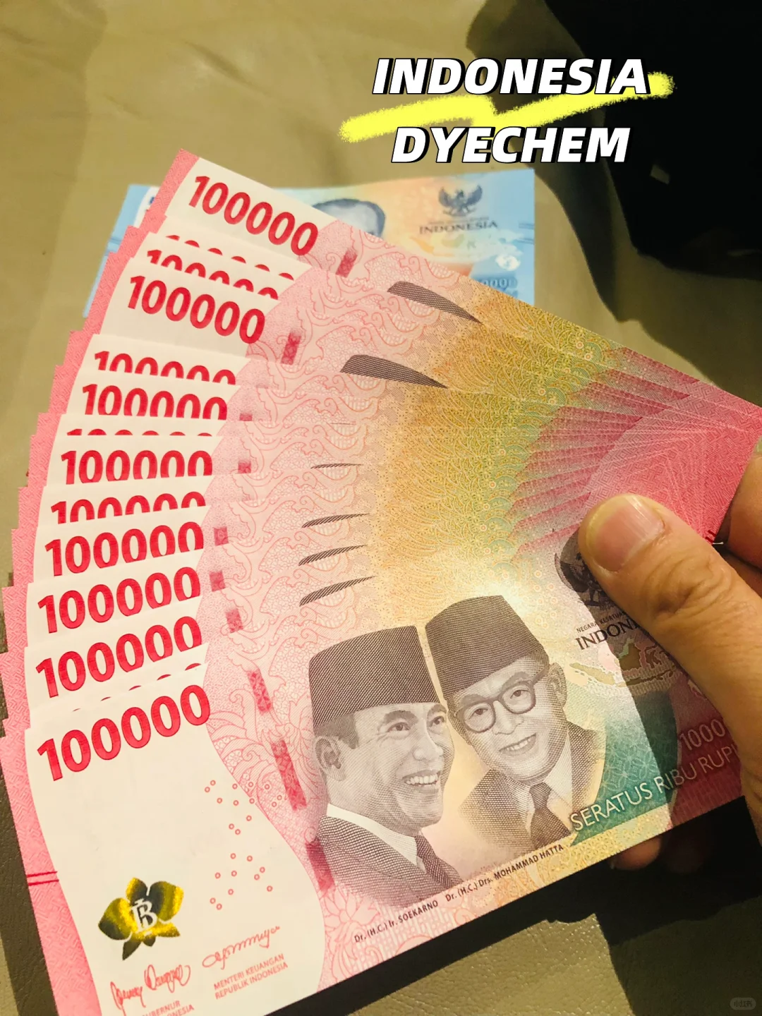 Indonesia Dyechem exhibition