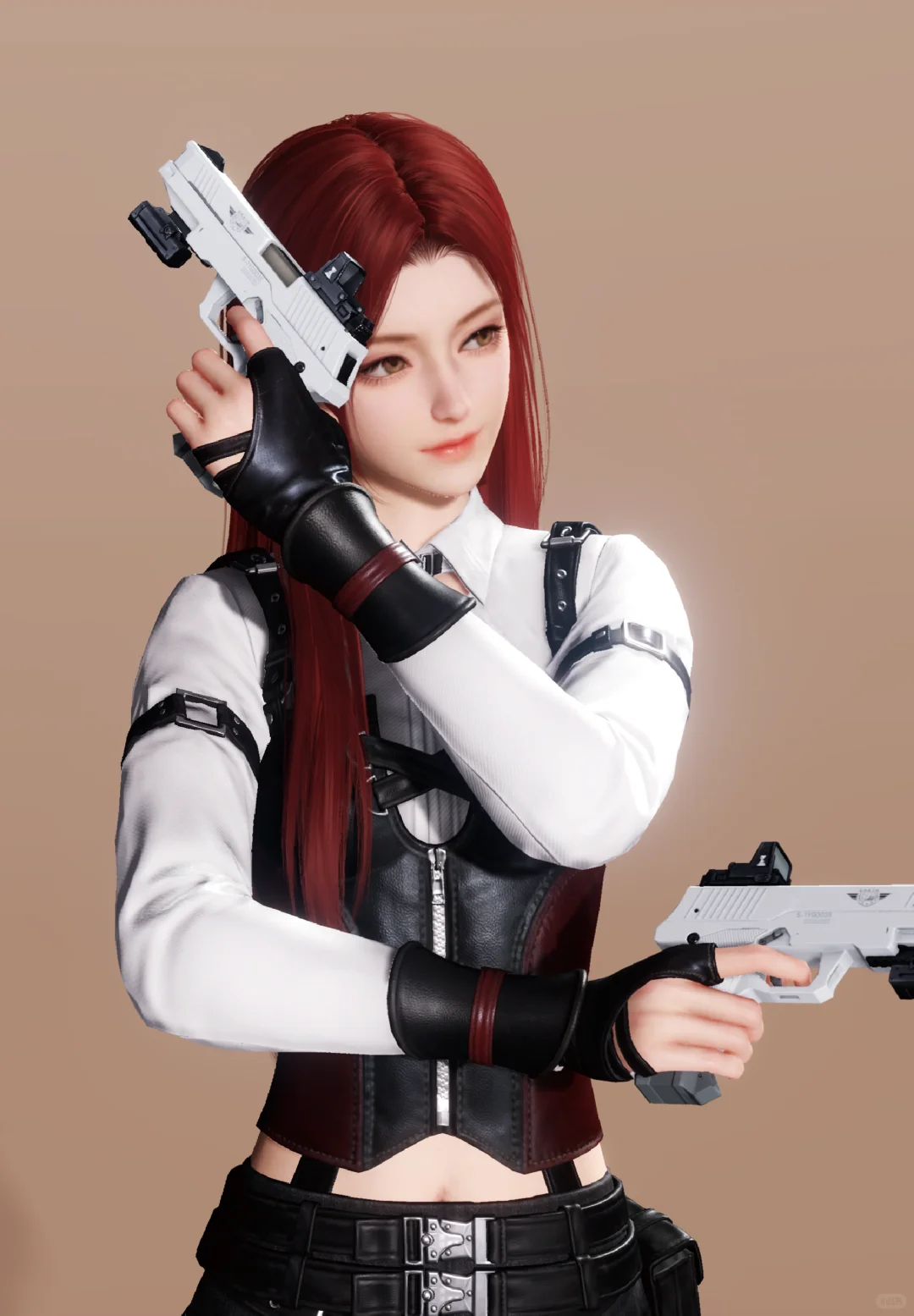 英气熟女风（深眼窝+驼峰鼻）