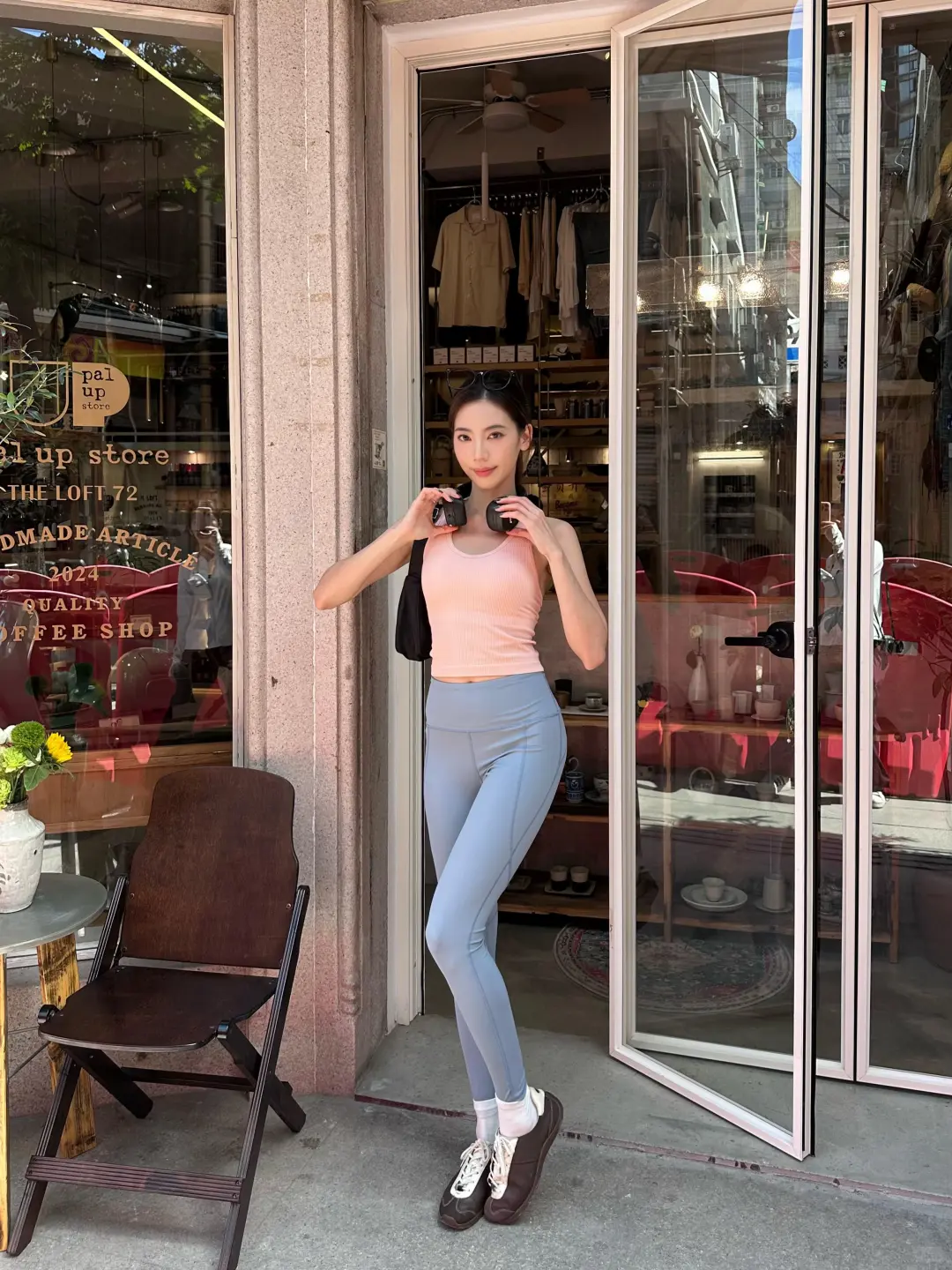 瑜伽OOTD|?挑战只穿瑜伽服出门