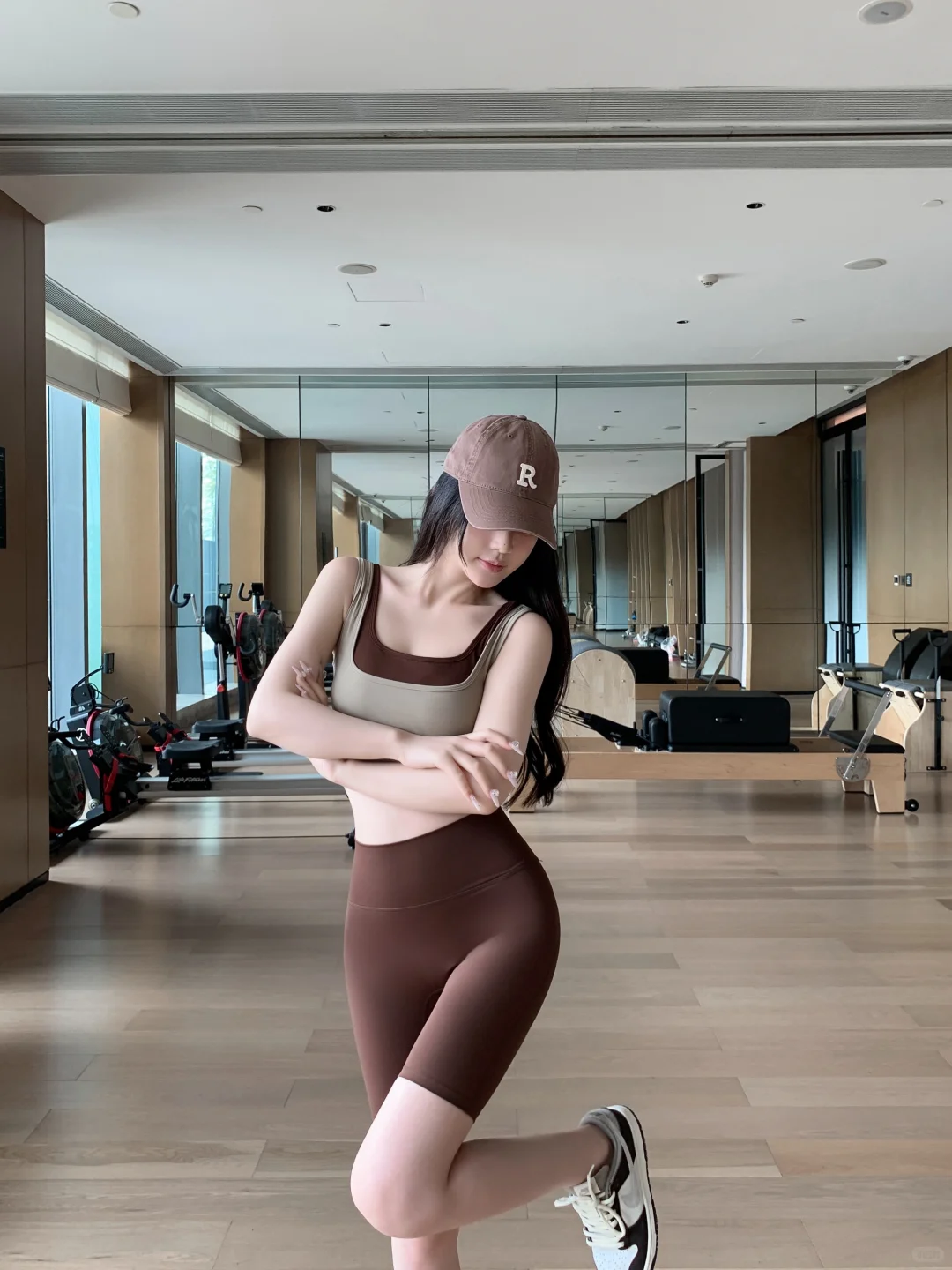 ?美拉德!秋冬运动爱上栗子棕瑜伽服~