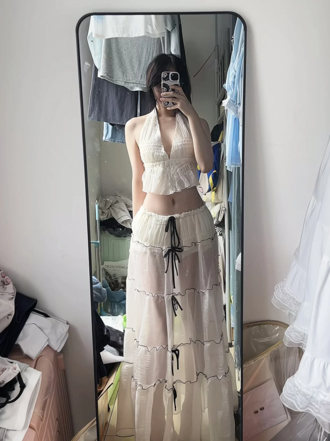 姐妹们这套衣服留不留！