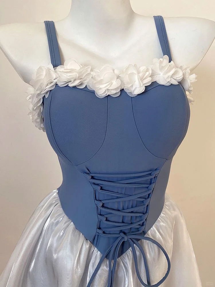 芭蕾风?女孩专属泳衣来啦！