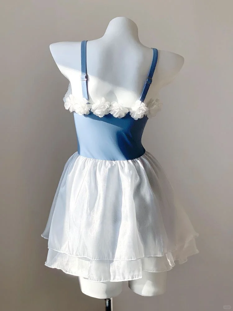 芭蕾风?女孩专属泳衣来啦！