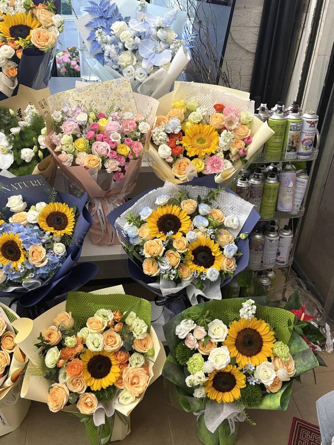 毕业典礼/这是一个宿舍的团购花！！！