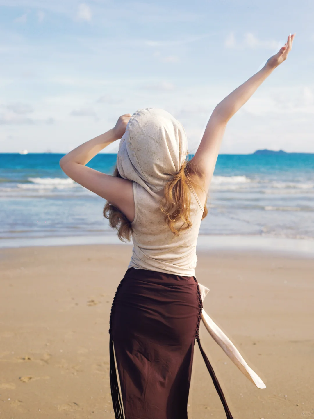 海边氛围感穿搭 | La Luna 美到开挂?