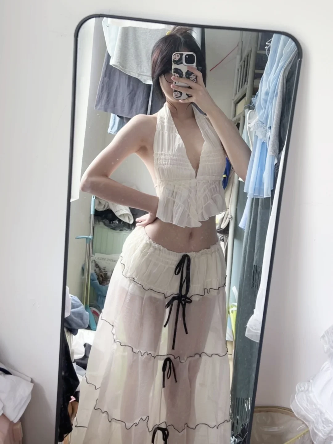 姐妹们这套衣服留不留！