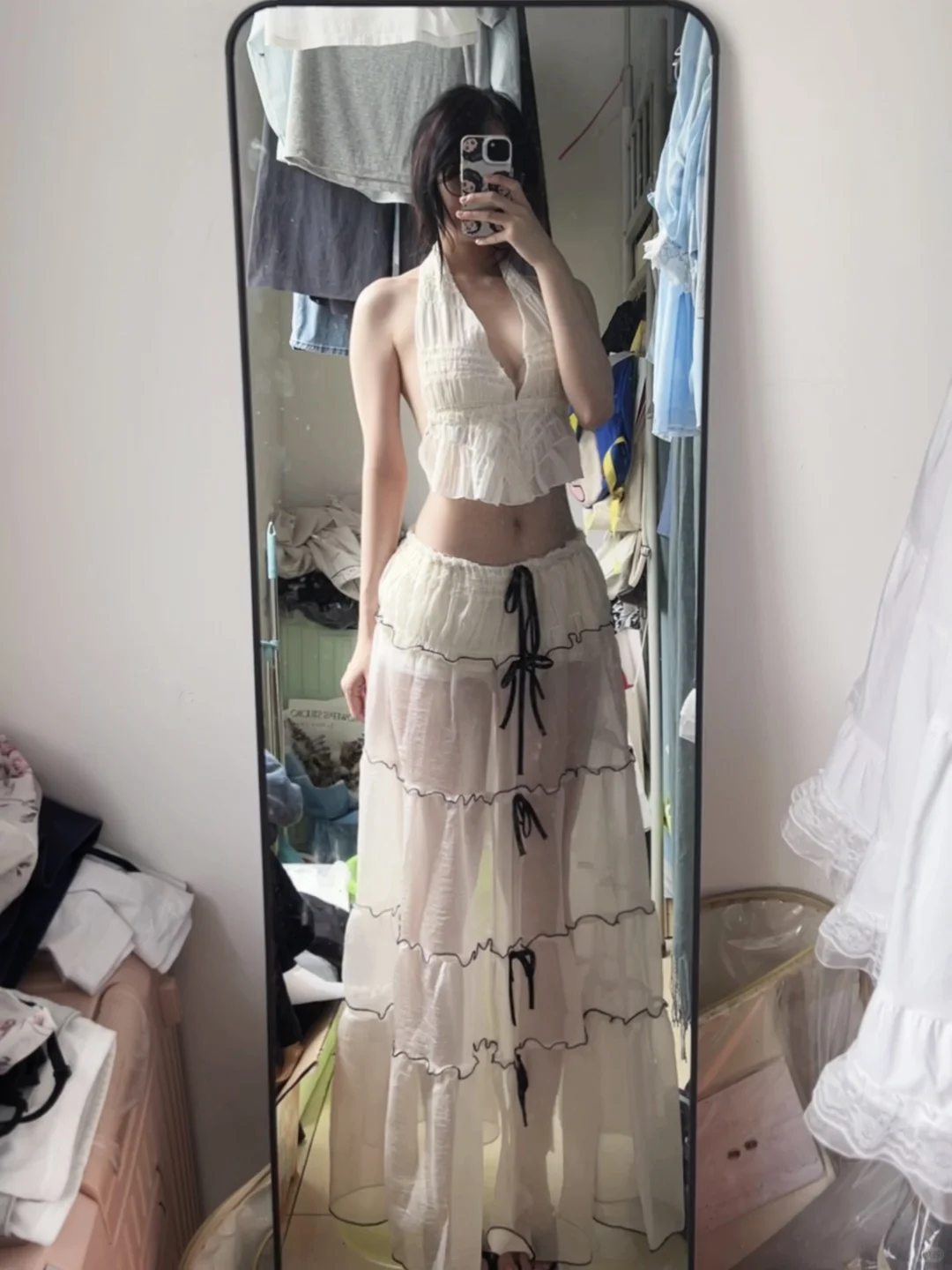 姐妹们这套衣服留不留！