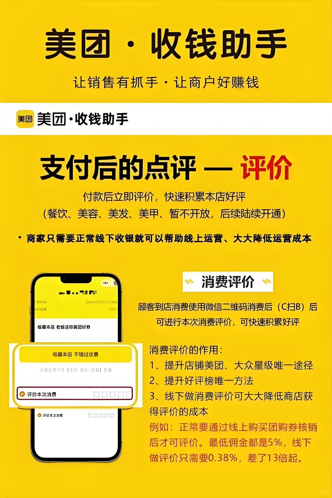 小红书➕美团收钱助手➕碰碰推