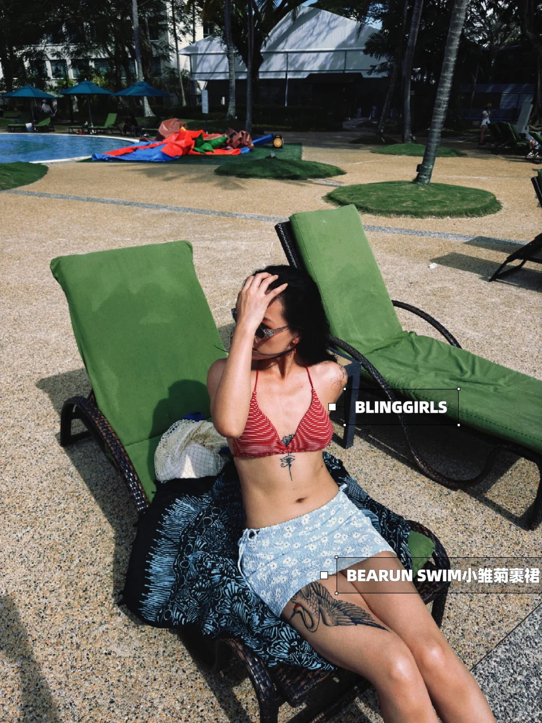 海岛度假必备?辣妹纯欲风全拿捏?