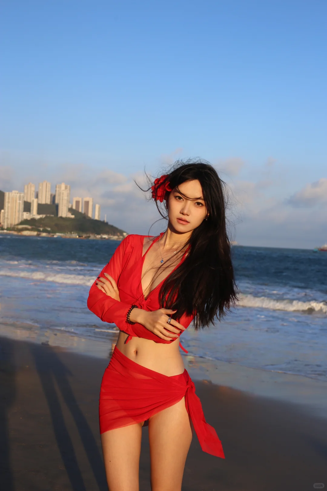 pdd30r 拿下五件套比基尼！海边嘎嘎出片。